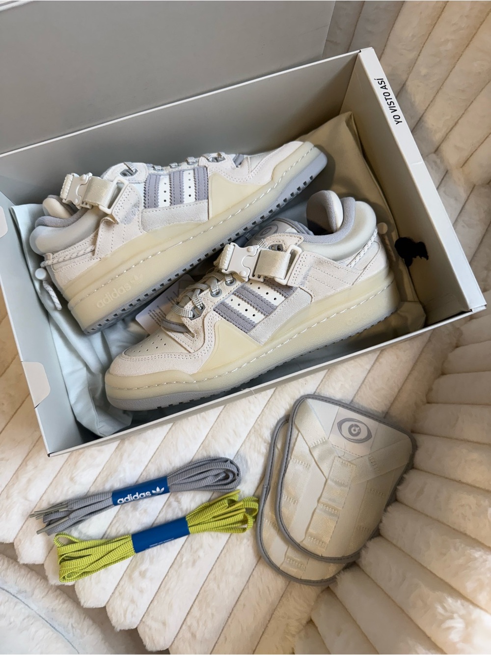 adidas Forum x Bad Bunny Buckle Low White